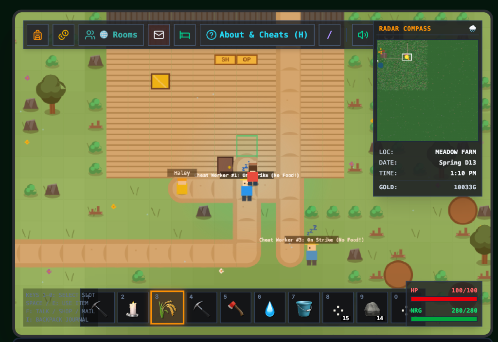 CloudFarm Arcade gameplay
